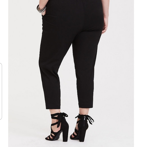 Black Strappy Lace-up Heel Sandals - Picture 5 of 6